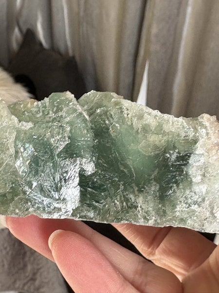 Fluorite sugar druZy crystal specimen. Carousel 5