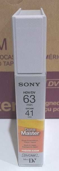 1 x Sony MiniDV/Mini DV 63 min SP/94 min LP Digital Master Blank Video Cassette Carousel 2