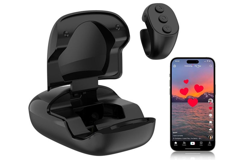 Wireless Remote Scrolling Ring Page Turner Bluetooth Camera Shutter Remote Carousel 2