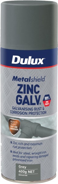 Dulux Metalshield Zinc Galv Grey 400g Trade Me Marketplace
