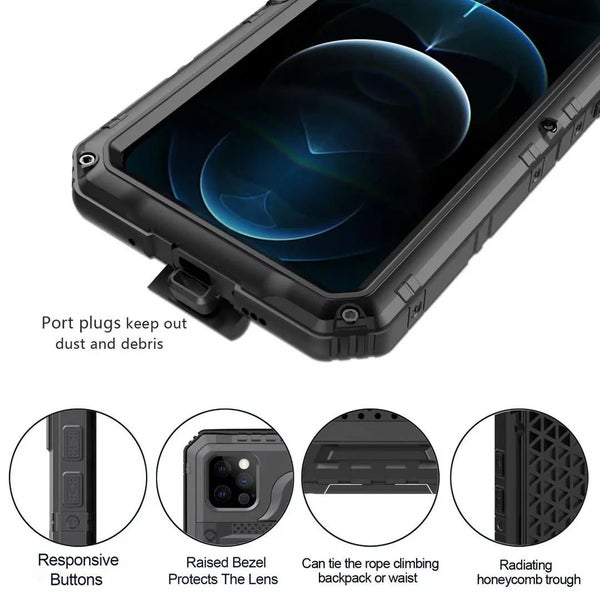 iPhone 14 Pro Waterproof Metal Case Snap Deal Carousel 8