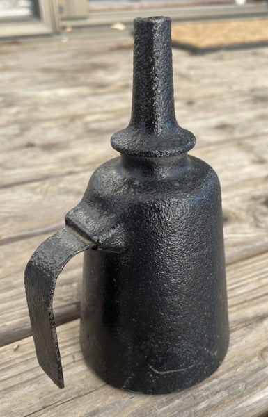 Antique Wells Cast Iron Engineer's Lamp No.4 Carousel 8