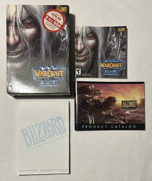 Vintage WarCraft BOX, Info Booket, BLIZZARD Note Pad & Catalog (PING/AFTERPAY) Carousel 1