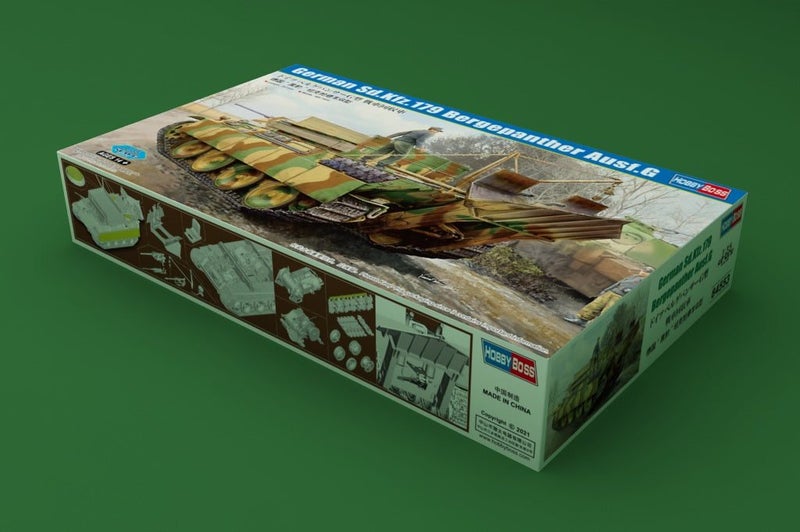 HobbyBoss 1/35 Sd.Kfz. 179 Bergepanther Ausf. G German Armored Recovery Vehic...64214322832002111