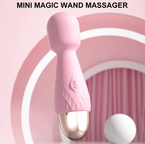 10 Modes Strong Vibration Mini Vibrator Magic Stick USB Charging Massager Carousel 1