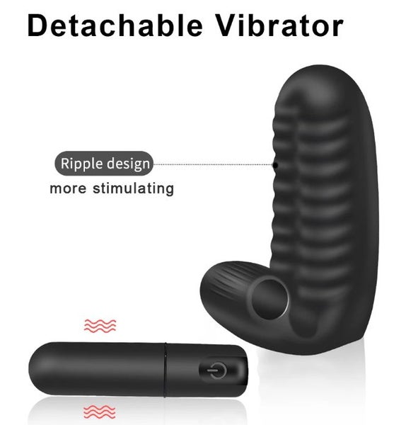 Sex Toys Finger Sleeve Vibrator G Spot Massage Clit Stimulate Female Masturbator Carousel 2