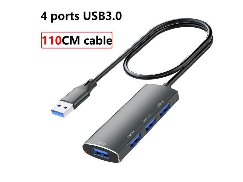 YUCUN 3.0 USB Hub 4 Ports 5Gbps Adapter For Lenovo Macbook Pro PC Accessories Carousel 1
