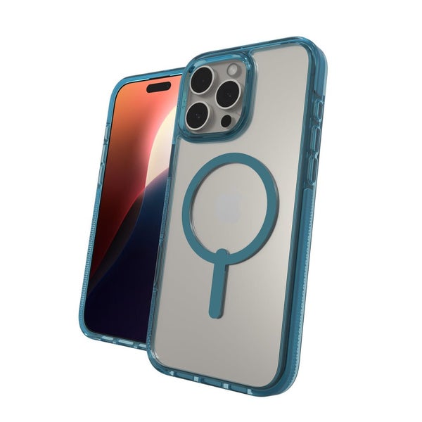 ZAGG Cases Santa Cruz Snap Apple iPhone 16 Pro Max Retro Blue Carousel 1