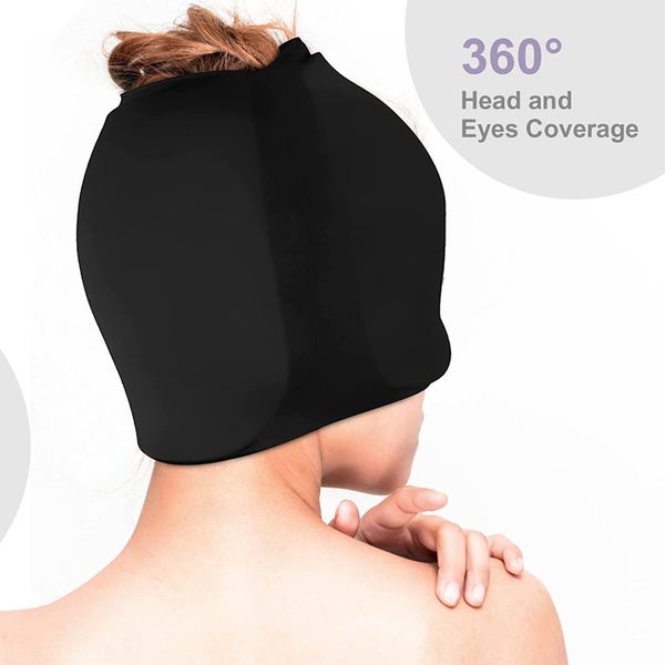 Headache Relief Hat Migraine Gel Eye Mask63616218033793113