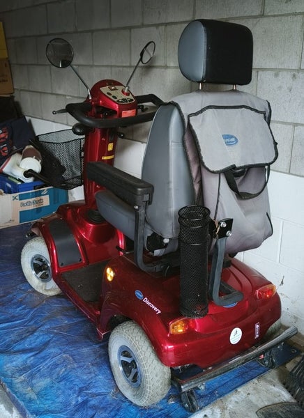 Mobility Scooter red Carousel 1