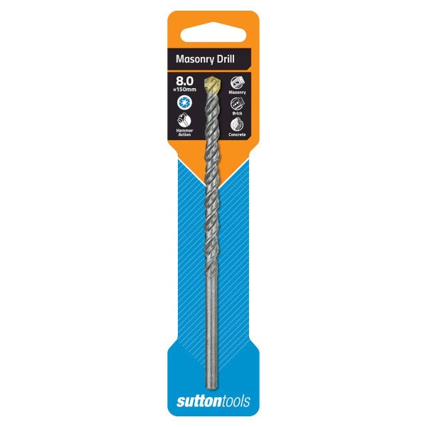 Sutton Drill Bit Masonary TCT Type SB 14.0mm (Each) Carousel 1