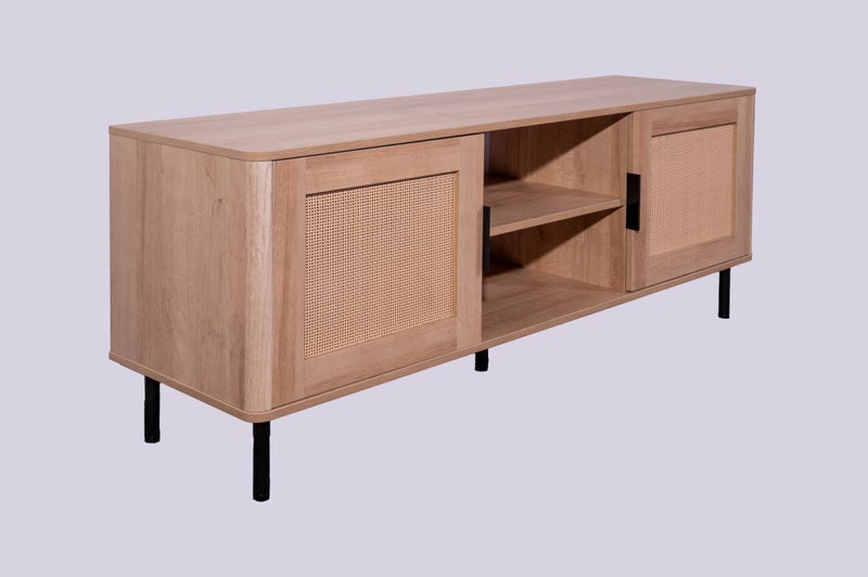Timid Oak Tv Unit 1.4m Carousel 3