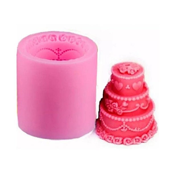 Silicone Mold Cake Soap Candle Candy Resin Mould Carousel 1