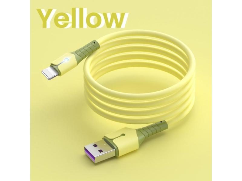 5A 8 Pin USB Cable For IPhone 14 13 12 Mini 12 Pro Max X XR 11 XS 8 7 6s Liquid Carousel 1