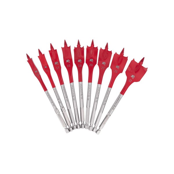 Diablo SPEEDemon Spade Bit Set 152mm 9 Piece Carousel 2