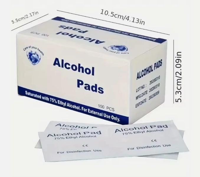 Alcohol Pads Alcohol Swabs 100PCS Carousel 4