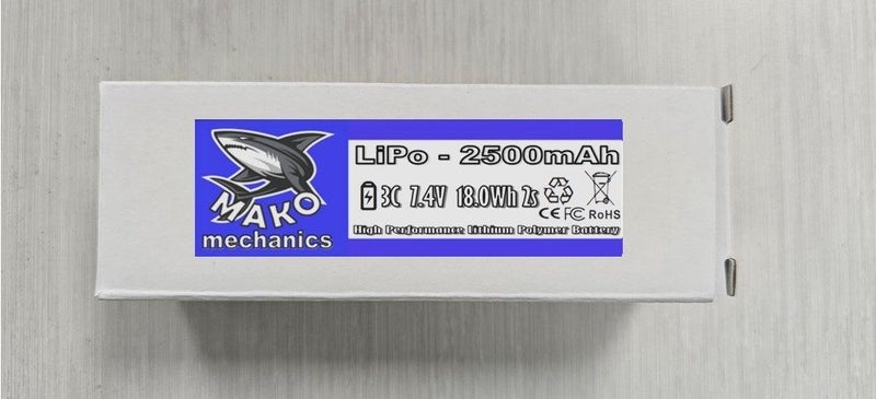 Swellpro Splashdrone 3 or 3+ Drone Controller Battery 2500mAh, 3C, 7.4V64391926729731111