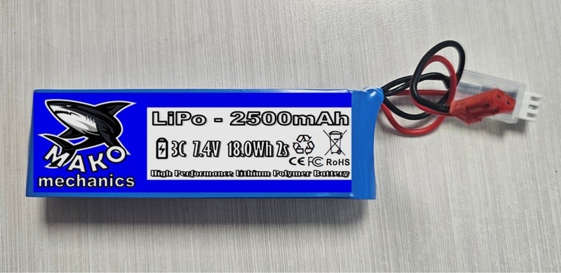 Swellpro Splashdrone 3 or 3+ Drone Controller Battery 2500mAh, 3C, 7.4V64391926729731110