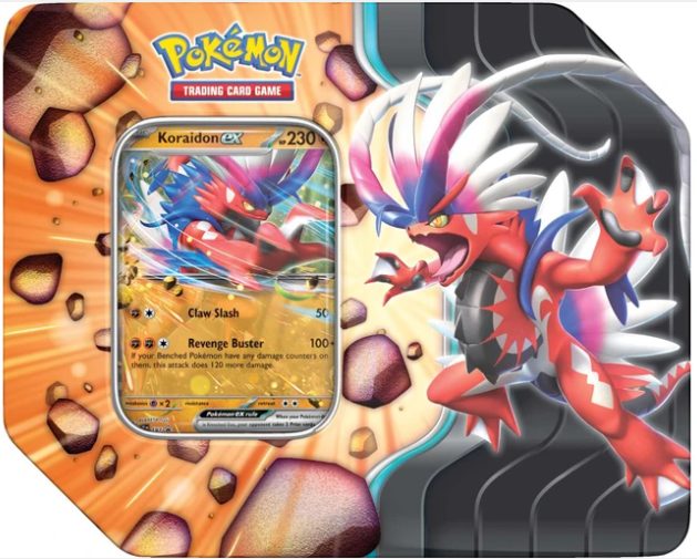 Pokemon TCG - Slashing Legends Tin (Koraidon ex) Carousel 1