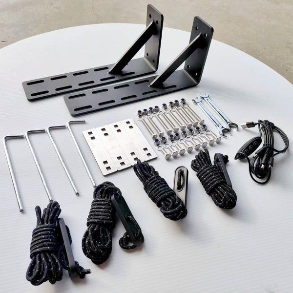 ( SALE) KIWIKINGS 180 FREESTANDING LED AWNING K180-2.0 Carousel 2