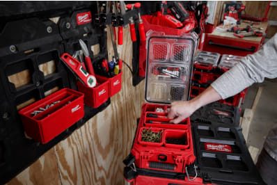 Milwaukee PACKOUT Square Nesting Bin Set (2PK) (Each) Carousel 3