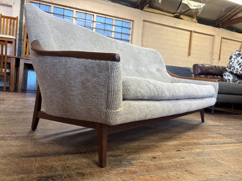 Vintage Gimson and Slater 3-Seater Sofa – 1960s Teak Frame Carousel 2