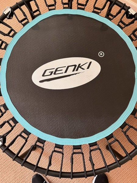Genki Indoor Mini Trampoline Exercise Foldable Rebounder 100cm/40inch diameter Carousel 2