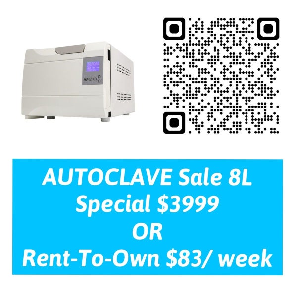 Autoclave Steriliser $3999 or $88/ week Carousel 2