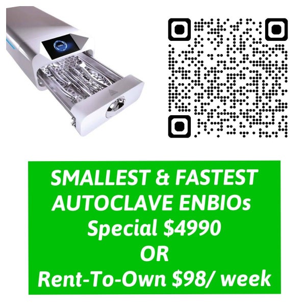 Autoclave Steriliser $3999 or $88/ week Carousel 8