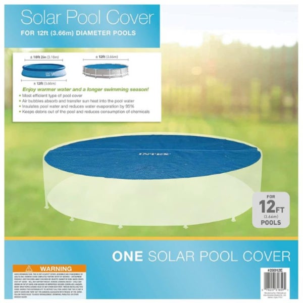 Intex Round Solar Pool Cover 12ft (3.66m) - 28012 Carousel 4