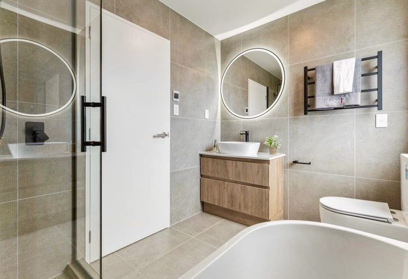 Floor Standing PLYWOOD Vanity with Sit on Top Basin GINA-900K-VG Carousel 2