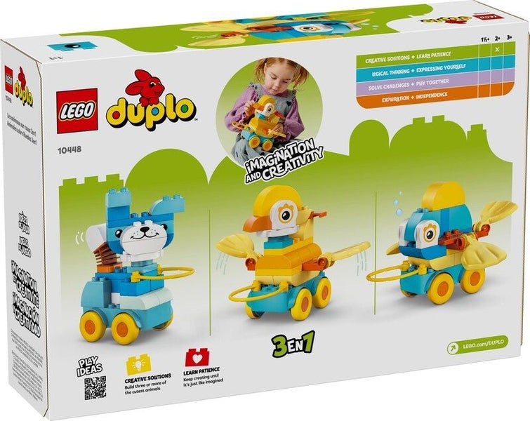 LEGO DUPLO 10448 3in1 Animals on Wheels Carousel 2