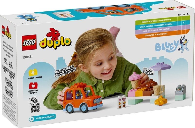 LEGO Duplo 10458 Ice Cream Trip with Bluey Carousel 2