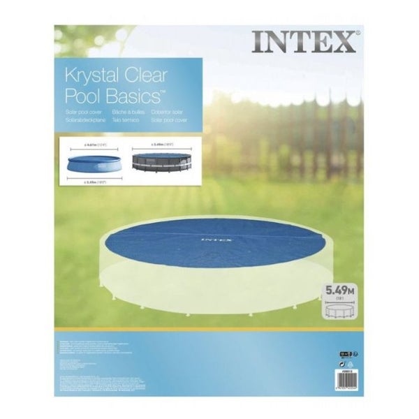 Intex Round Solar Pool Cover 18ft (5.49m) - 28015 Carousel 2