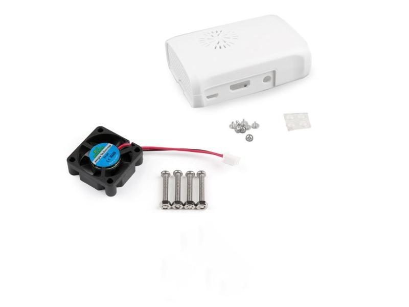 Raspberry Pi 3 Model B/2B/3B ABS Plastic Case Box Cooler Fan Aluminum Heatsink Carousel 1