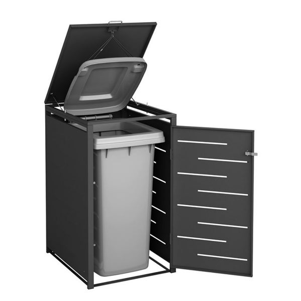 Wheelie bin storage Carousel 1