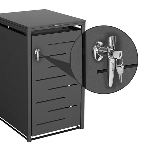 Wheelie bin storage Carousel 2