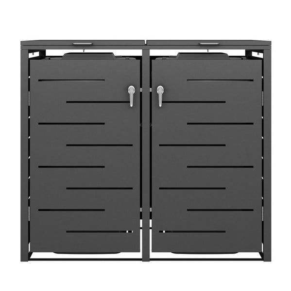 Wheelie bin storage Carousel 1