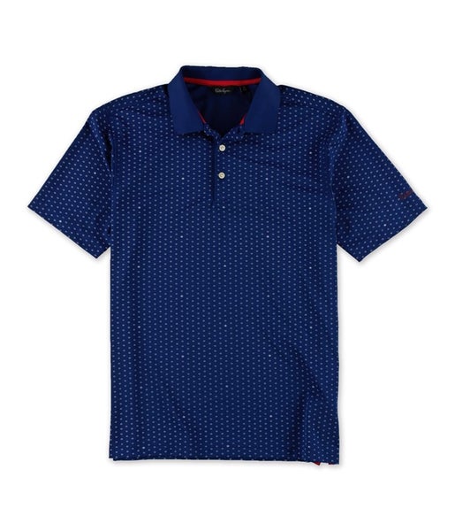 Walter Hagan Mens Star Dot Polo Shirt, NWT Carousel 1