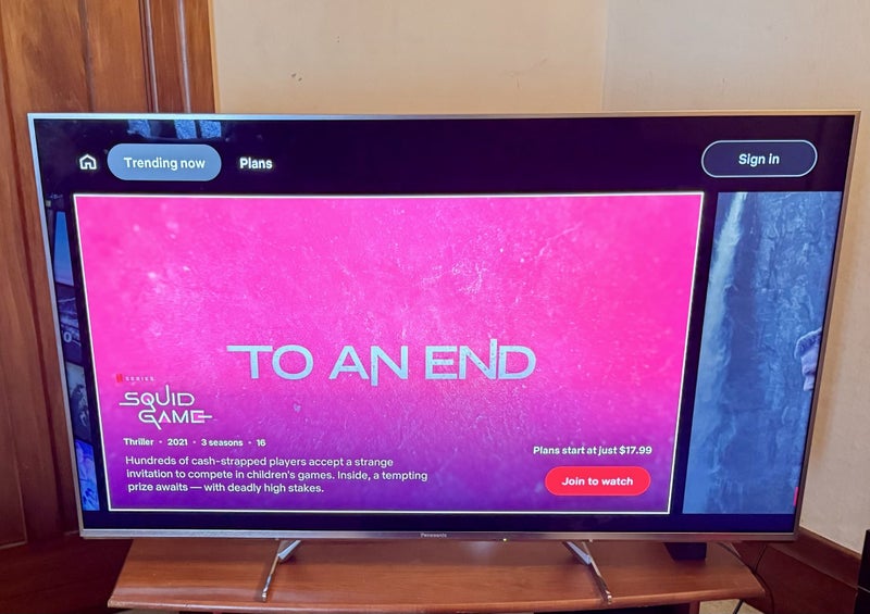 50” 4K TV Panasonic63614212193794117