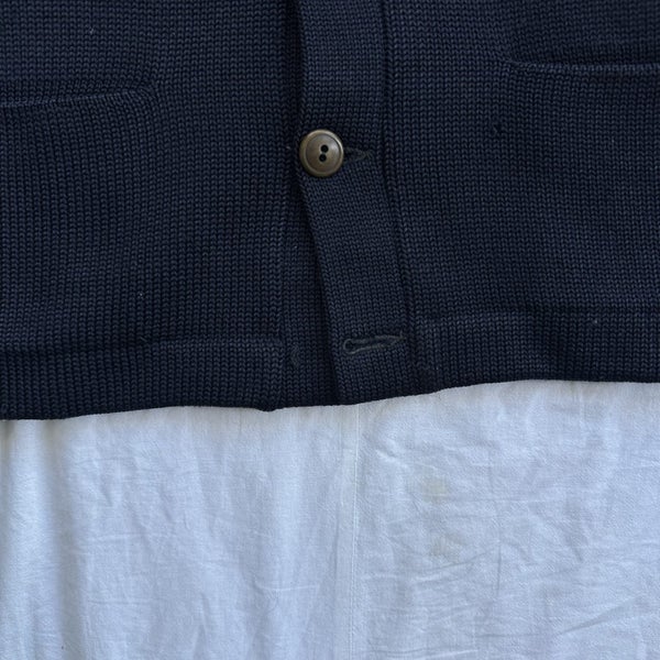 Vintage 1950s Grewé Wool Varsity Knitted Cardigan63617458558593112