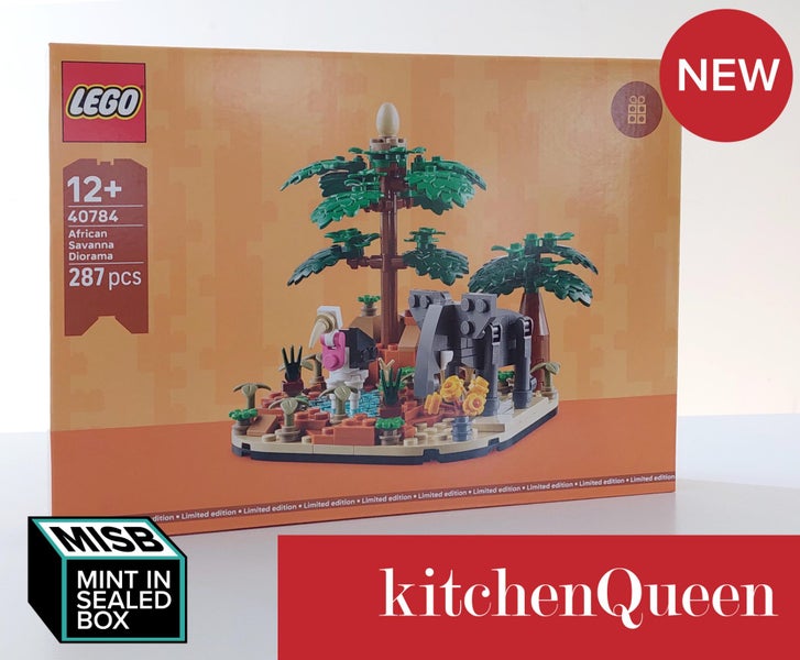 LEGO LIMITED EDITION #40784 NEW African Savanna Diorama Carousel 1