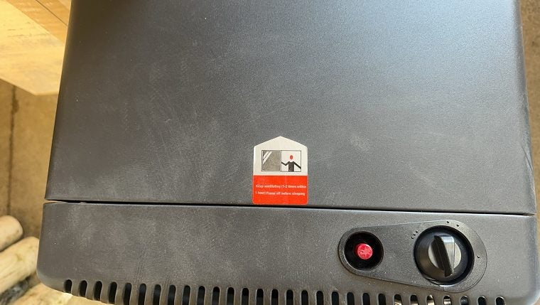 Gas heater used once runs excellent (No Lpg bottle ) Carousel 4