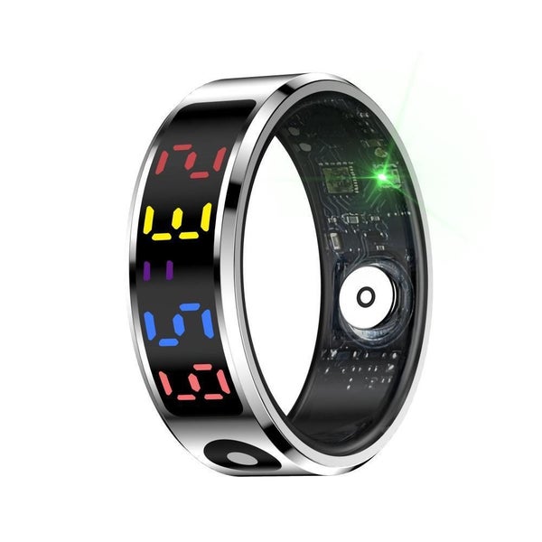 Smart Ring Heart Rate Blood Oxygen Sleep Sports Size 10 Carousel 1
