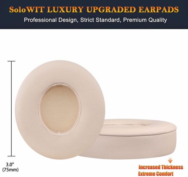 Replacement Ear Pads for Beats Solo 2 3 Headphone Earpads Carousel 2