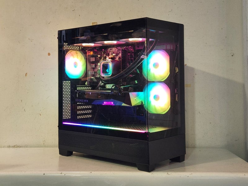 Gaming PC Rig - AMD R7 5700X CPU, RTX 3070 GPU, 16GB RAM, 256GB NVME SSD, ARGB63614213538306111