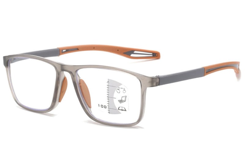 Reading Glasses Comfortable and Flexible Blue Light Blocking Readers -Grey Carousel 1