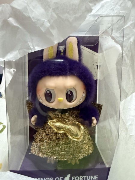LABUBU × PRONOUNCE - WINGS OF FORTUNE Vinyl Plush Hanging Card Carousel 1
