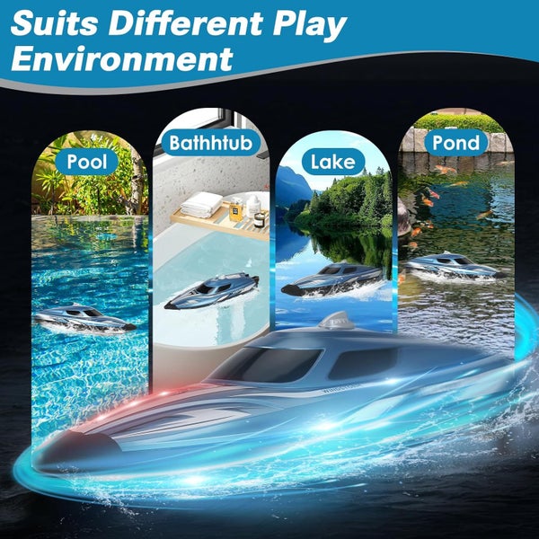 2.4G RC Electric Speed Boats Carousel 1