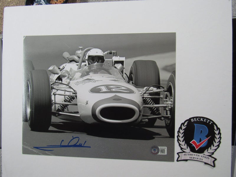 Mario Andretti "1978 F1 Champion" signed Photograph + Authentication Carousel 1